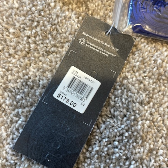 Navy Strapless Dress - Picture 5 of 5